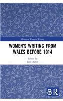 Women’s Writing from Wales before 1914