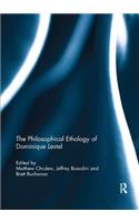 Philosophical Ethology of Dominique Lestel