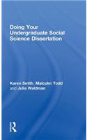 Doing Your Undergraduate Social Science Dissertation