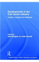 Developments in the Call Centre Industry