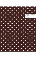 Hearts Pattern Composition Notebook