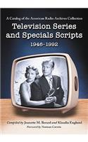 Television Series and Specials Scripts, 1946-1992