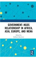 Government-Ngo Relationships in Africa, Asia, Europe and Mena