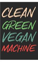 Kochbuch zum ausfüllen: für vegane und vegetarische Rezepte, dein persönliches Nachschlagewerk mit deinen eigenen Rezepten; Motiv: Vegan Machine