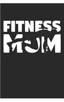Mom Fitness Notebook - Fitness Mom - Fitness Training Journal - Gift for Fisherman - Fitness Diary