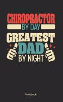 Chiropractor by day greatest dad by night: Plaid Squared Notebook / Memory Journal Book / Journal For Work / Soft Cover / Glossy / 6 x 9 / 120 Pages