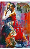 Calendar 2021. Tango