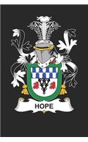 Hope: Hope Coat of Arms and Family Crest Notebook Journal (6 x 9 - 100 pages)