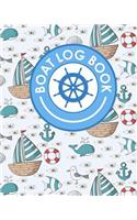 Boat Log Book: (155 Boat Log Book)