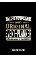 Professional Original Event-Planner Notebook of Passion and Vocation