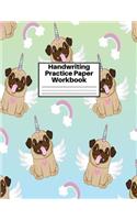 Handwriting Practice Paper Workbook