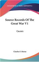 Source Records Of The Great War V1