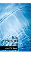Births Marriages and Deaths