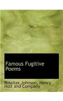 Famous Fugitive Poems
