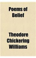 Poems of Belief