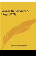 Voyage De Verviers A Liege (1821)