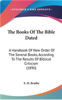 The Books of the Bible Dated