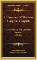 Harmony Of The Four Gospels In English