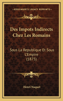 Des Impots Indirects Chez Les Romains