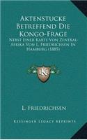 Aktenstucke Betreffend Die Kongo-Frage