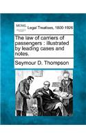 law of carriers of passengers