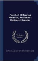 Price List Of Drawing Materials, Architects & Engineers' Supplies