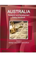 Australia Research & Development Policy Handbook Volume 1 Strategic Information and Contacts