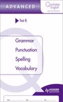 Quickstep English Test B Advanced Stage