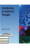 Introduction To Statistical Thought