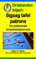 Driebanden biljart - Sigsag tafel patrone