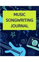 Music Songwriting Journal