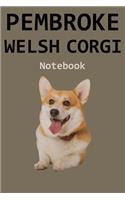 Pembroke Welsh Corgi Notebook