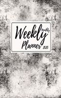 2020 Weekly & Monthly Planner: Jan 1, 2020 to Dec 31, 2020: Weekly & Monthly Planner + Calendar Views - Inspirational Quotes and Dividers with solid Texture Cover(8 Agenda 2020)