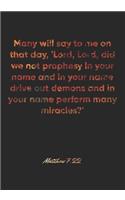 Matthew 7
