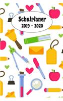 Schulplaner 2019 - 2020: Schul Zubehör 3 das hausaufgabenheft 2019 - 2020 für das neue schuljahr; mit kalender, stundenplan für jedes semester, wochenplaner, kontaktliste un