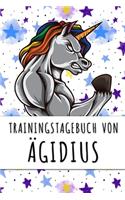 Trainingstagebuch von Ägidius