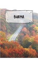 Burma: Ruled Travel Diary Notebook or Journey Journal - Lined Trip Pocketbook for Men and Women with Lines