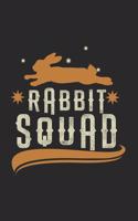 Rabbit Squad Group Bunnies: Calendar, weekly planner, diary, notebook, book 105 pages in softcover. One week on one double page. For all appointments, notes and tasks that you 