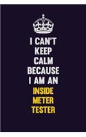 I can't Keep Calm Because I Am An Inside Meter Tester