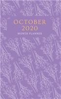 October 2020 Month Planner