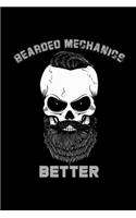 Bearded Mechanics do it Better: 110 Game Sheets - Four in a Row Fun Blank Games - Soft Cover Book for Kids for Traveling & Summer Vacations - Mini Game - Clever Kids - 110 Lined pa