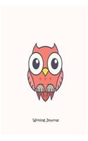 Writing Journal: Owl Kids Notebook for Journaling, Creative Writing, and Doodling