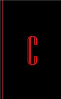 Monogram Letter C Journal