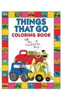 Things That Go Coloring Book with The Learning Bugs