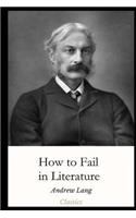How to Fail in Literature