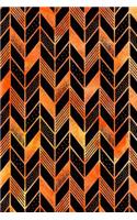 Bullet Journal Notebook Abstract Feather Pattern 2