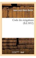 Code Des Irrigations