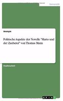 Politische Aspekte der Novelle Mario und der Zauberer von Thomas Mann