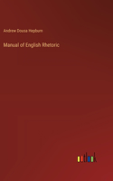 Manual of English Rhetoric