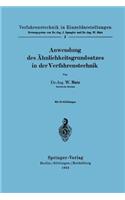 Anwendung des Ähnlichkeitsgrundsatzes in der Verfahrenstechnik